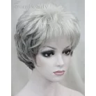 88,  FIATALOS EZÜST-ŐSZ PARÓKA, TARKÓJÁN SÖTÉTEBB, PRÉMIUM MINŐSÉG!