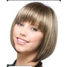 56, EGYSZERŰ SÖTÉTSZŐKE BUBI PARÓKA, PRÉMIUM MINŐSÉG