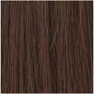 R16, EGYSZERŰ SÖTÉTBARNA RÖVID PARÓKA, VALÓDI HAJ FELHASZNÁLÁSÁVAL