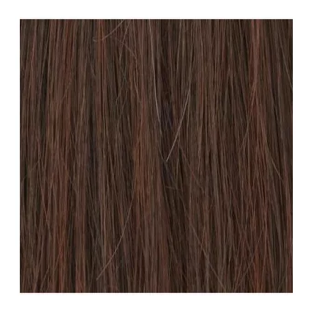 R16, EGYSZERŰ SÖTÉTBARNA RÖVID PARÓKA, VALÓDI HAJ FELHASZNÁLÁSÁVAL