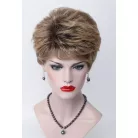 155, TERMÉSZETES ARANY-BARNA FIÚSAN RÖVID PARÓKA, EXTRA PRÉMIUM MINŐSÉG!