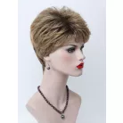 155, TERMÉSZETES ARANY-BARNA FIÚSAN RÖVID PARÓKA, EXTRA PRÉMIUM MINŐSÉG!