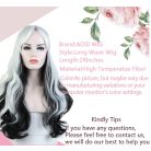 17, TRENDI FEKETE-FEHÉR HOSSZÚ COSPLAY PARÓKA, Kb.60 cm.