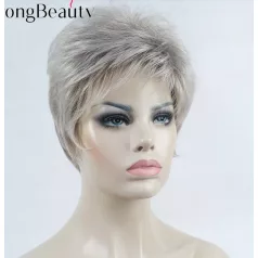 ELEGÁNS, RÖVID EZÜST-ŐSZ PARÓKA 16. 