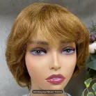 7, VILÁGOS ARANY-BARNA EGYSZERŰ PARÓKA, 