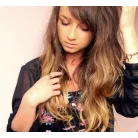 97, GYÖNYÖRŰ, DIVATOS OMBRE ELEGÁNS SÖTÉTBARNA, HULLÁMOS PARÓKA, EXTRA PRÉMIUM MINŐSÉG!