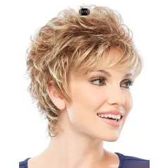   222, SZŐKE, "BERAKOTT" HATÁSÚ ELEGÁNS PARÓKA, EXTRA PRÉMIUM MINŐSÉG!