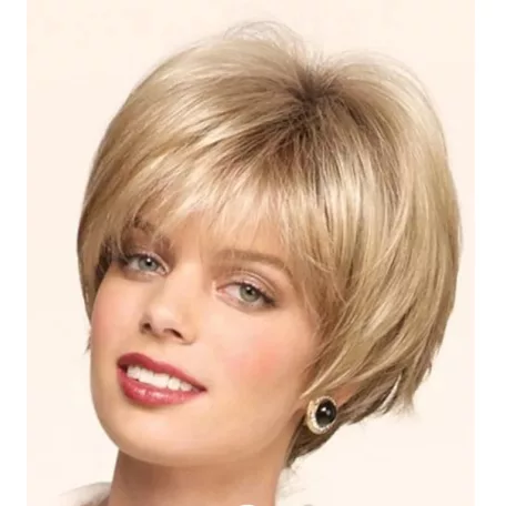 11/d, DIVATOS VILÁGOS-SZŐKE PARÓKA,VALÓDI HAJ FELHASZNÁLÁSÁVAL