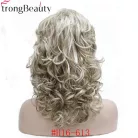 77, MODERN, ELEGÁNS SÖTÉTSZŐKE HULLÁMOS PARÓKA, SZÉP DÚS