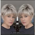 VERA2, ELEGÁNS SZŐKÉS-ŐSZ BUBI PARÓKA, VALÓDI HAJ FELHASZNÁLÁSÁVAL