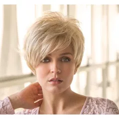   27/B, EGYSZERŰ RÖVID, HAMVASSZŐKE-SÖTÉTSZŐKE KEVERT SZÍNŰ PARÓKA,