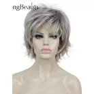 17a, MODERN EZÜST-ŐSZ, TÉPETT FAZONÚ PARÓKA 