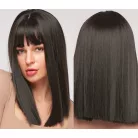 GYÖNYÖRŰ KOROMFEKETE KLEOPÁTRA PARÓKA, VALÓDI HAJ FELHASZNÁLÁSÁVAL!