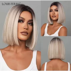   13, MAGYARORSZÁGI KÉSZLETEN! RAMI, FIATALOS PARÓKA, DIVATOSAN ÁRNYALT TŐVEL, VALÓDI HAJ FELHASZNÁLÁSÁVAL!