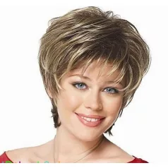   11/dd, DIVATOS SÖTÉTSZŐKE RÖVID OMBRE PARÓKA,VALÓDI HAJ FELHASZNÁLÁSÁVAL