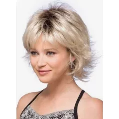   ADRIEN6.DÖGÖS? vagy ELEGÁNS? tetszés szerint, ahogy fésülőd! TERMÉSZETES SZŐKE-FEKETE OMBRE lenőtt hatású) PARÓKA, VALÓDI HAJ FELHASZNÁLÁSÁVAL! 