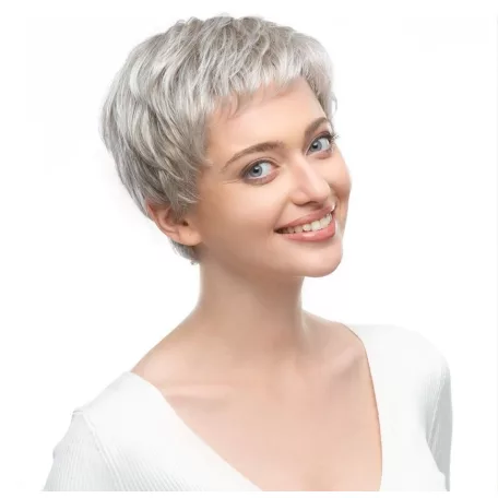 R6, VAGÁNY, FIÚSAN RÖVID PARÓKA, VALÓDI HAJ FELHASZNÁLÁSÁVAL