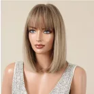 19, CSINOS VILÁGOSBARNA PARÓKA, VALÓDI HAJ FELHASZNÁLÁSÁVAL! 