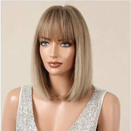 19, CSINOS VILÁGOSBARNA PARÓKA, VALÓDI HAJ FELHASZNÁLÁSÁVAL! 