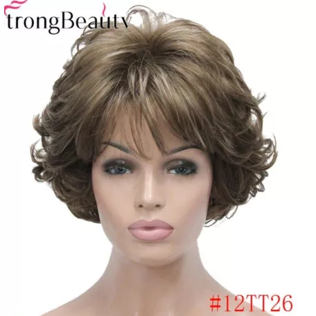 108, ELEGÁNS VILÁGOS-BARNA PARÓKA, EXTRA PRÉMIUM MINŐSÉG!