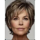 13 , VILÁGOSBARNA DIVATOSAN MELÍROZOTT DIVATOS PARÓKA, VALÓDI HAJ FELHASZNÁLÁSÁVAL