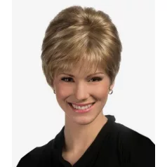   R34, CSINOS VILÁGOSBARNA PIXI PARÓKA, VALÓDI HAJ FELHASZNÁLÁSÁVAL