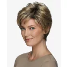 R34, CSINOS VILÁGOSBARNA PIXI PARÓKA, VALÓDI HAJ FELHASZNÁLÁSÁVAL