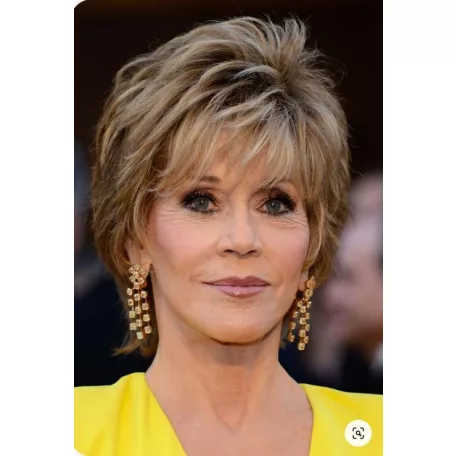 SZŐKÉSBARNA RÖVID PIXI PARÓKA, VALÓDI HAJ FELHASZNÁLÁSÁVAL! 