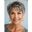 LIZI 1, ELGÁNS ŐSZ PARÓKA, VALÓDI HAJ FELHASZNÁLÁSÁVAL