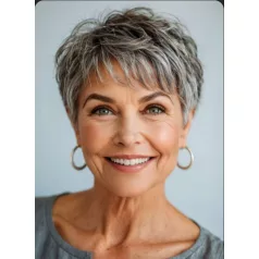   LIZI 1, ELGÁNS ŐSZ PARÓKA, VALÓDI HAJ FELHASZNÁLÁSÁVAL