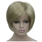 GINA 2, TERMÉSZETES HAMVASSZŐKE, ELEGÁNS PARÓKA, SZÉP DÚS, VALÓDI HAJ FELHASZNÁLÁSÁVAL! 