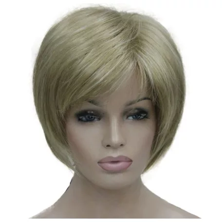 GINA 2, TERMÉSZETES HAMVASSZŐKE, ELEGÁNS PARÓKA, SZÉP DÚS, VALÓDI HAJ FELHASZNÁLÁSÁVAL! 