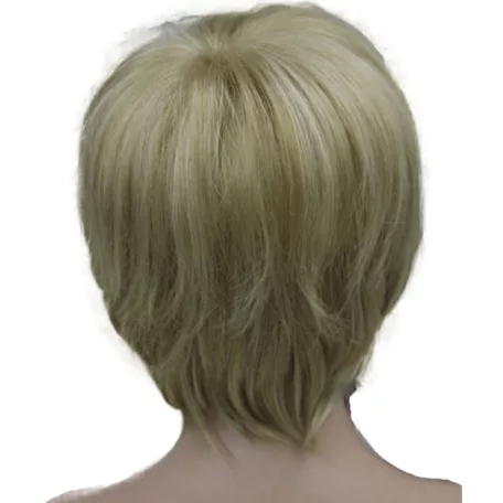 GINA 2, TERMÉSZETES HAMVASSZŐKE, ELEGÁNS PARÓKA, SZÉP DÚS, VALÓDI HAJ FELHASZNÁLÁSÁVAL! 