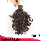 3A, RUGÓS LÓFAROK, HULLÁMOS RÖVID LÓFAROK, KONTY, 20 cm. CSOKIBARNA