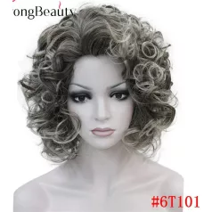   19, DIVATOS, GÖNDÖR FEKETE-EZÜST PARÓKA, PRÉMIUM MINŐSÉG!