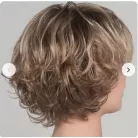 140, MODERN TERMÉSZETES KÖZÉP-SZŐKE PARÓKA, PRÉMIUM MINŐSÉG!