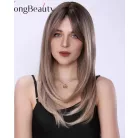 10/B, MODERN VILÁGOSBARNA PARÓKA, VALÓDI HAJ FELHASZNÁLÁSÁVAL