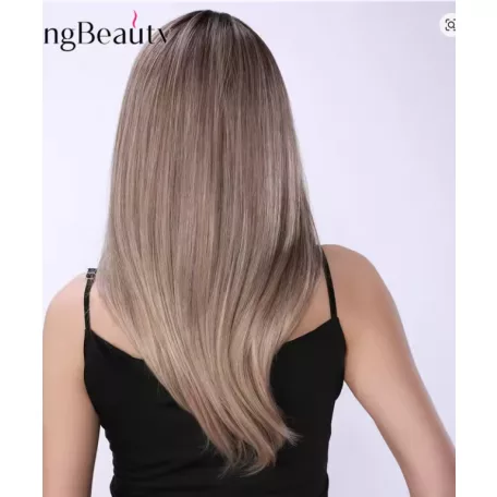 10/B, MODERN VILÁGOSBARNA PARÓKA, VALÓDI HAJ FELHASZNÁLÁSÁVAL