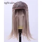 10/B, MODERN VILÁGOSBARNA PARÓKA, VALÓDI HAJ FELHASZNÁLÁSÁVAL