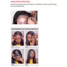 16, TERMÉSZETES VILÁGOSBARNA KLEOPÁTRA FAZONÚ, CSIPKE ELÜLSŐ PARÓKA, VALÓDI HAJ FELHASZNÁLÁSÁVAL