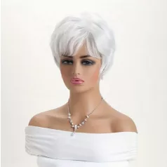 15, FIATALOS RÖVID, SZÉP ŐSZ PARÓKA