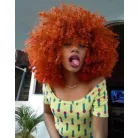 104, DÖGÖS, VILÁGOS-VÖRÖS AFRO PARTY PARÓKA