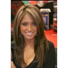   35, GYÖNYÖRŰ SÖTÉTSZŐKE, ENYHÉN MELÍROZOTT PARÓKA, EXTRA PRÉMIUM MINŐSÉG!