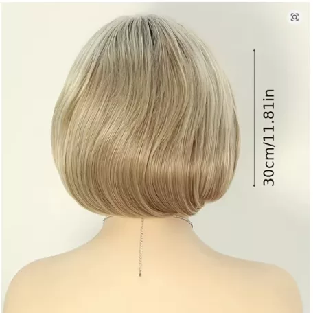 120, HAMVASSZŐKE SZUPER DIVATOS OMBRE PARÓKA, VALÓDI HAJ FELHASZNÁLÁSÁVAL