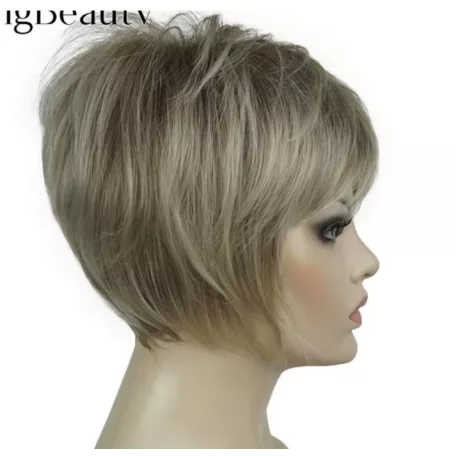 118, CSINOS SÖTÉTSZŐKE DIVATOS paróka, PRÉMIUM MINŐSÉG!