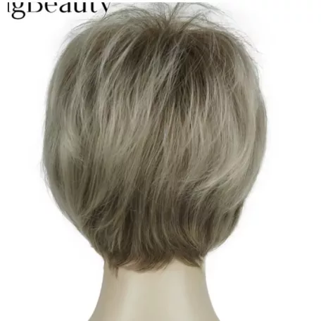 118, CSINOS SÖTÉTSZŐKE DIVATOS paróka, PRÉMIUM MINŐSÉG!