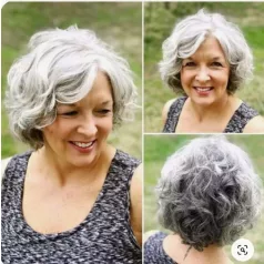   VERA1, ELEGÁNS ŐSZ PARÓKA, VALÓDI HAJ FELHASZNÁLÁSÁVAL