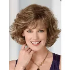 188, ELEGÁNS KÖZÉPBARNA PARÓKA, EXTRA PRÉMIUM MINŐSÉG