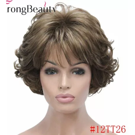 188, ELEGÁNS KÖZÉPBARNA PARÓKA, EXTRA PRÉMIUM MINŐSÉG