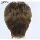 24, TERMÉSZETES VILÁGOS BARNA DIVATOS PIXI PARÓKA, VALÓDI HAJ FELHASZNÁLÁSÁVAL!